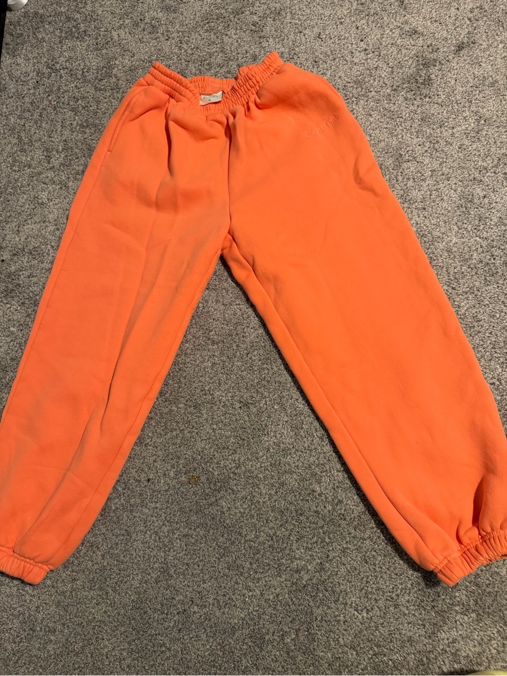 Orange/ peach Comfrt sweats